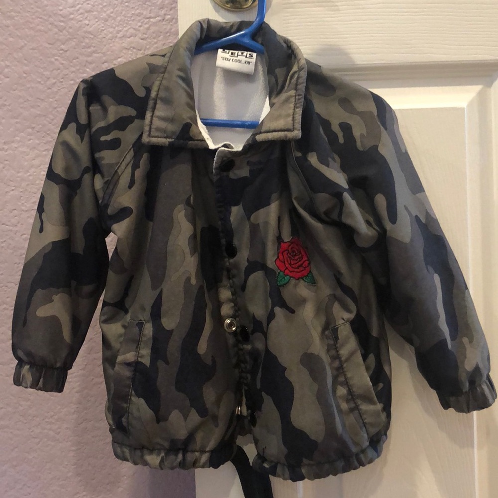 Toddler camo jacket